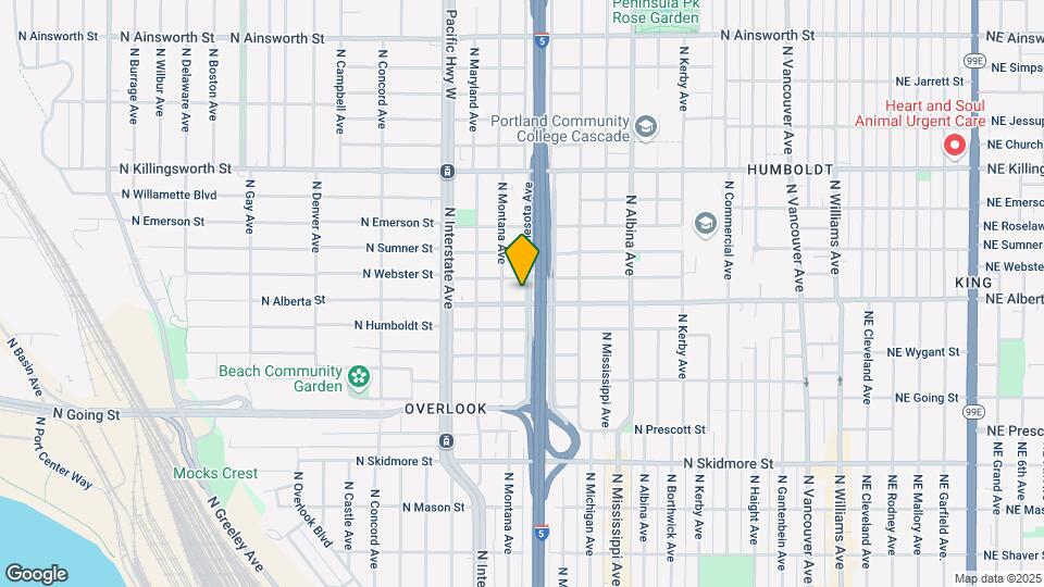 5025 N Minnesota Ave Map and Location Details