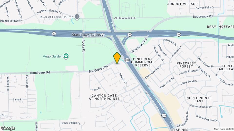 19626 Tularosa Ln Map and Location Details