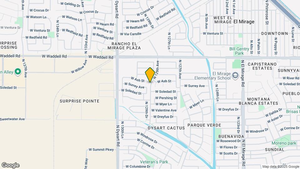 12901 W Ash St Map and Location Details
