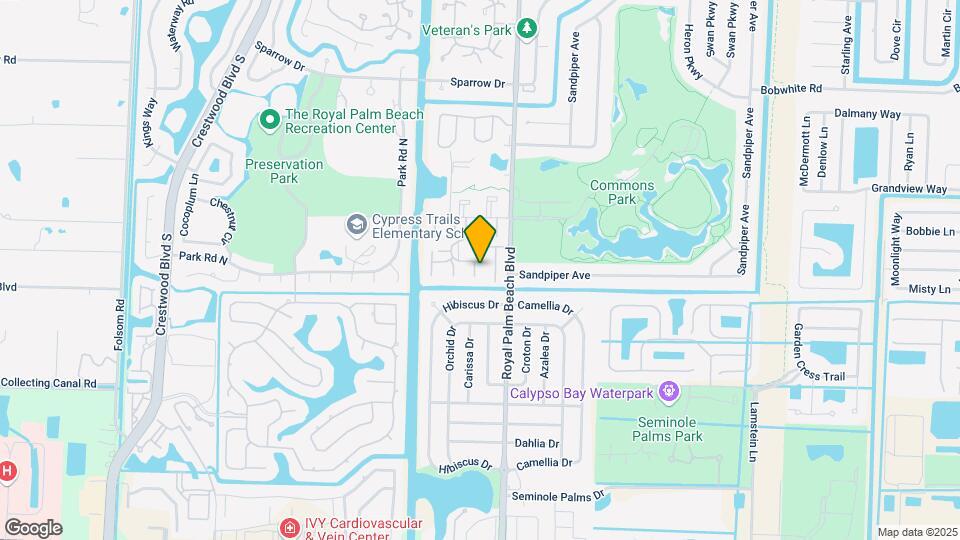 12016 Greenway Cir S Map and Location Details