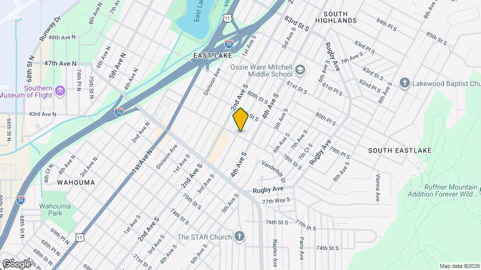 7801 3rd Ave S Map and Location Details