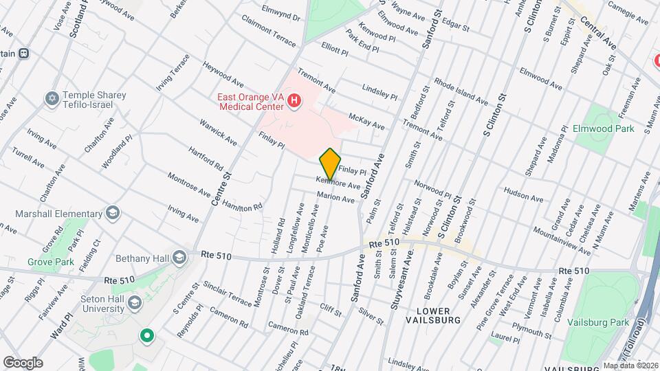 46 Kenmore Ave, Unit Evens Mapa y Detalles de la Ubicación