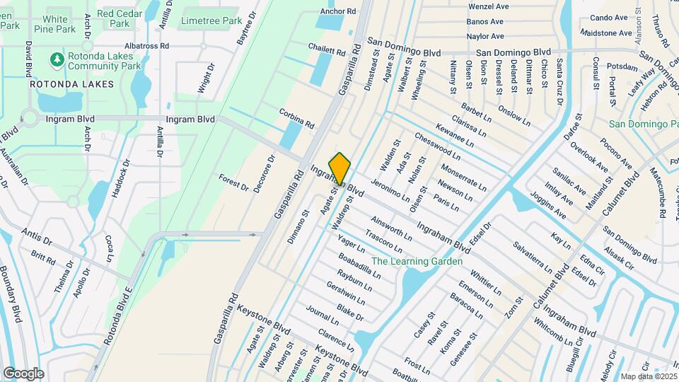 8432 Agate St Map and Location Details