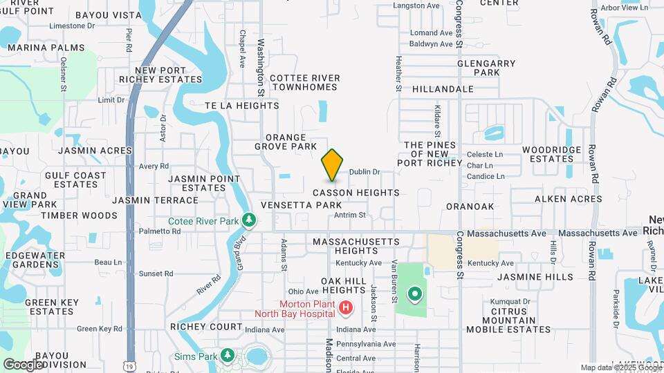 7139 Adare Dr Map and Location Details