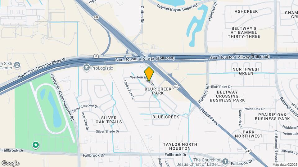 15503 Western Skies Dr Map and Location Details