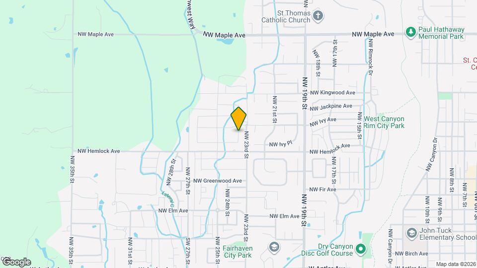 894 NW 24th Way Map and Location Details