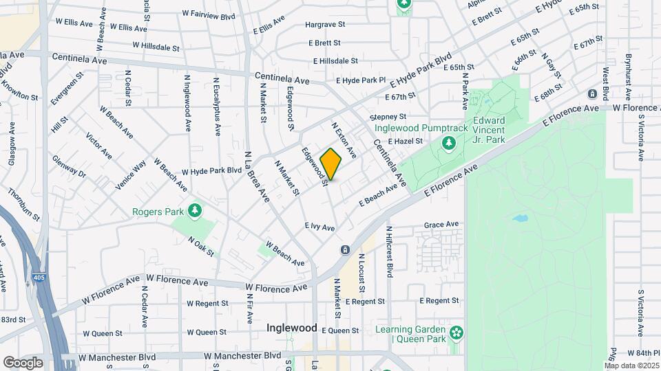 458 Edgewood St, Unit 458 Map and Location Details