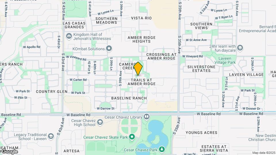 3738 W Carson Rd Map and Location Details