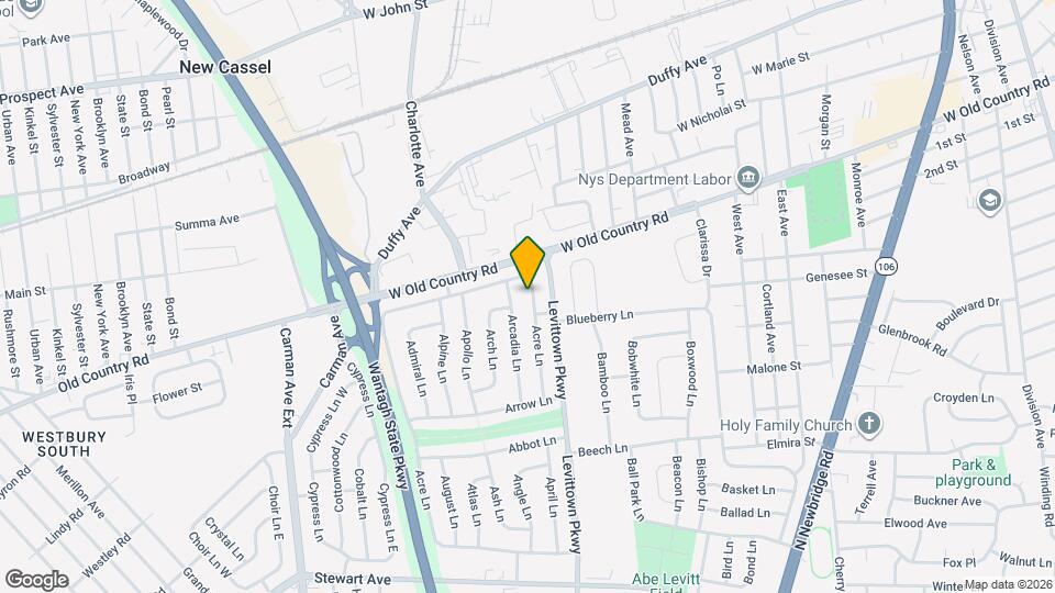 55 Acre Ln Map and Location Details