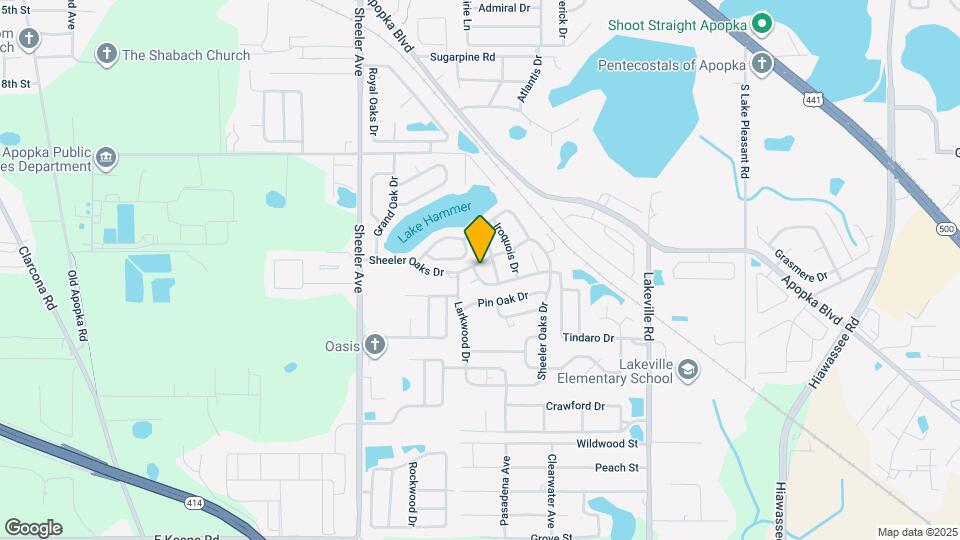 1119 Indian Bluff Dr Map and Location Details