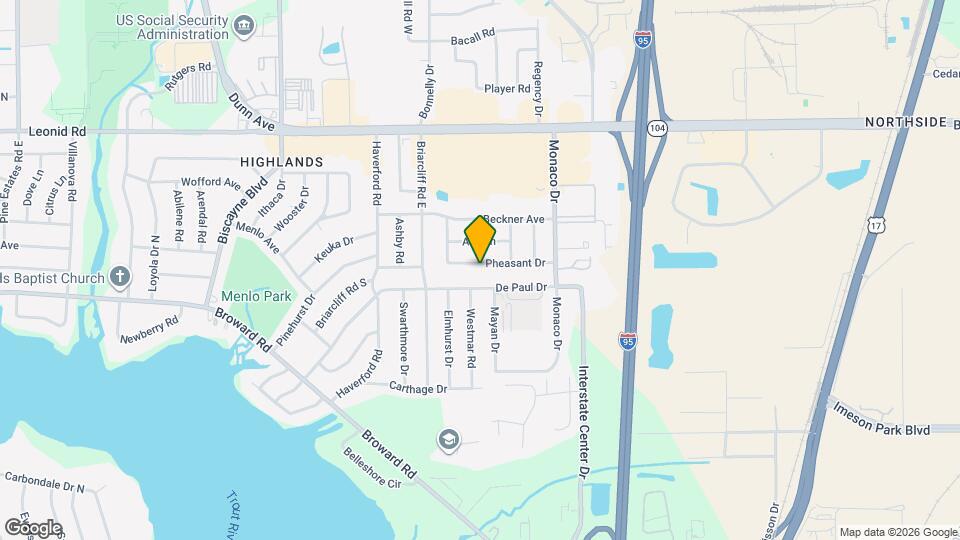 1038 Pheasant Dr Map and Location Details