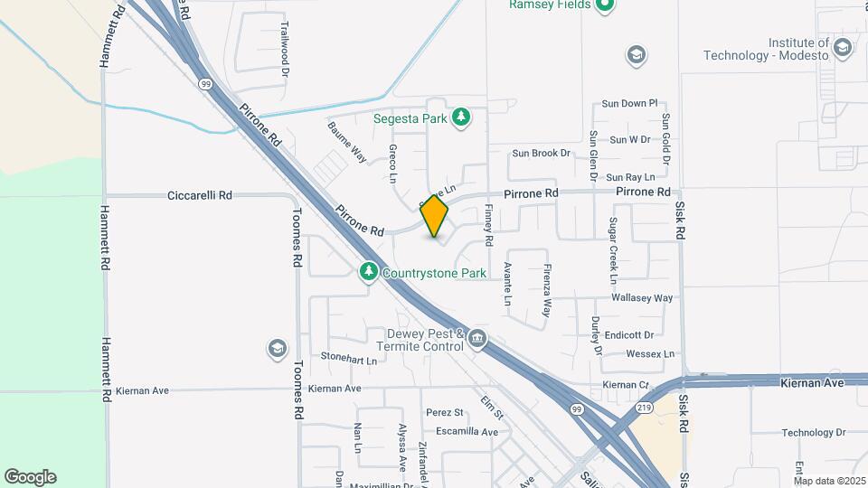 5313 Corvo Way Map and Location Details