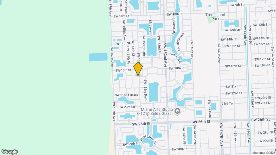 1920 SW 154th Ave Mapa y Detalles de la Ubicación