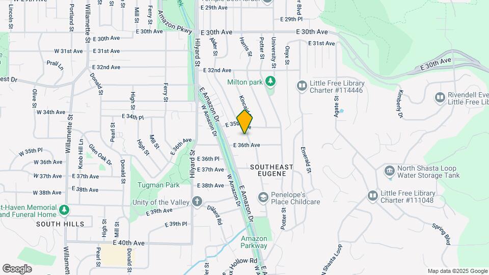 3560 Kincaid St Map and Location Details