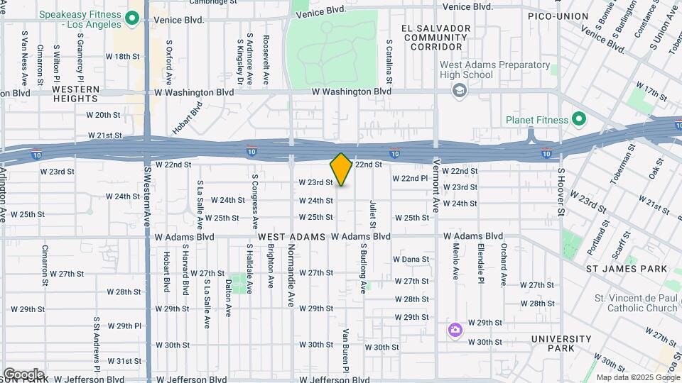 2314 Raymond Ave Mapa y Detalles de la Ubicación