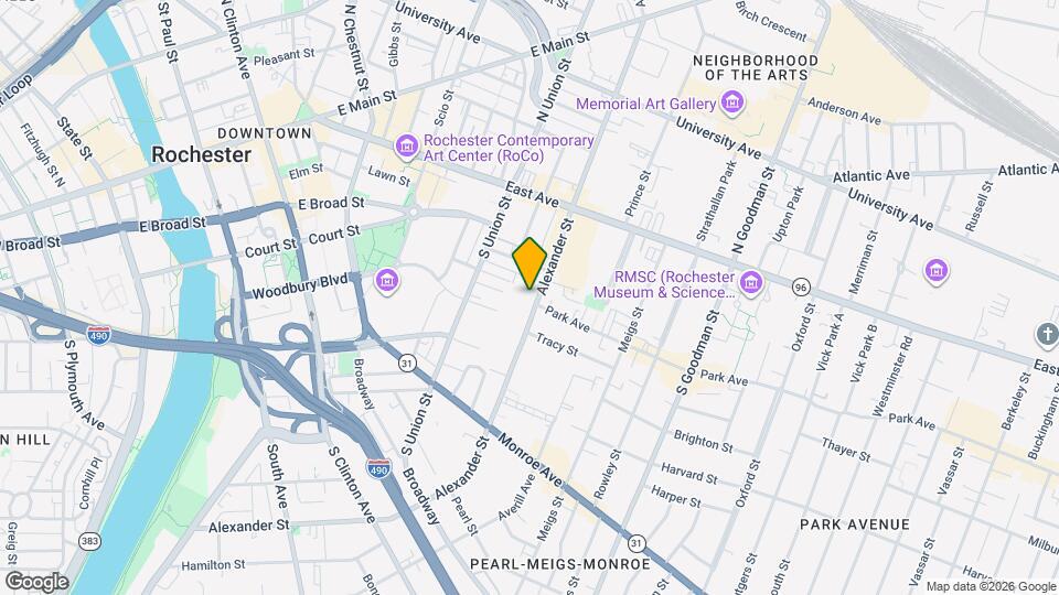 261 Alexander St Map and Location Details