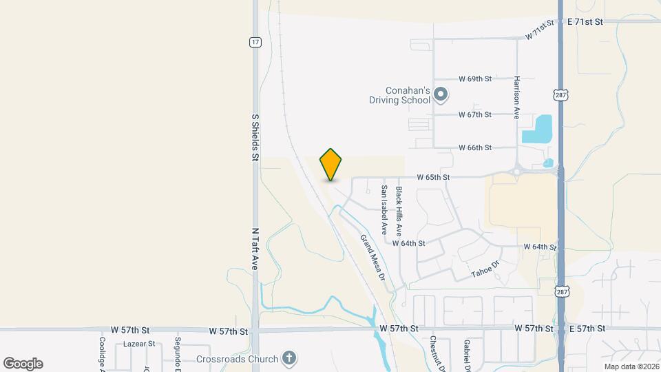 1097 Highline Ct Map and Location Details