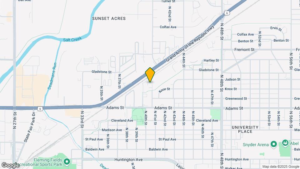 3201 N 41st St Map and Location Details