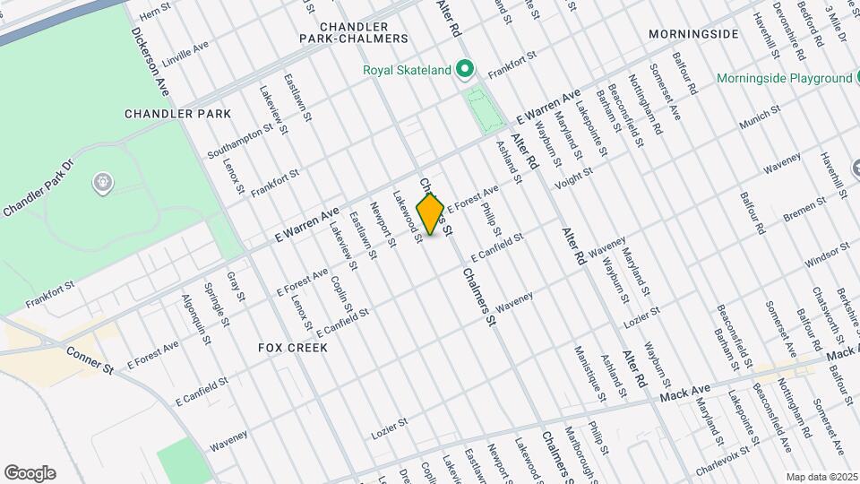 4680 Lakewood St Map and Location Details