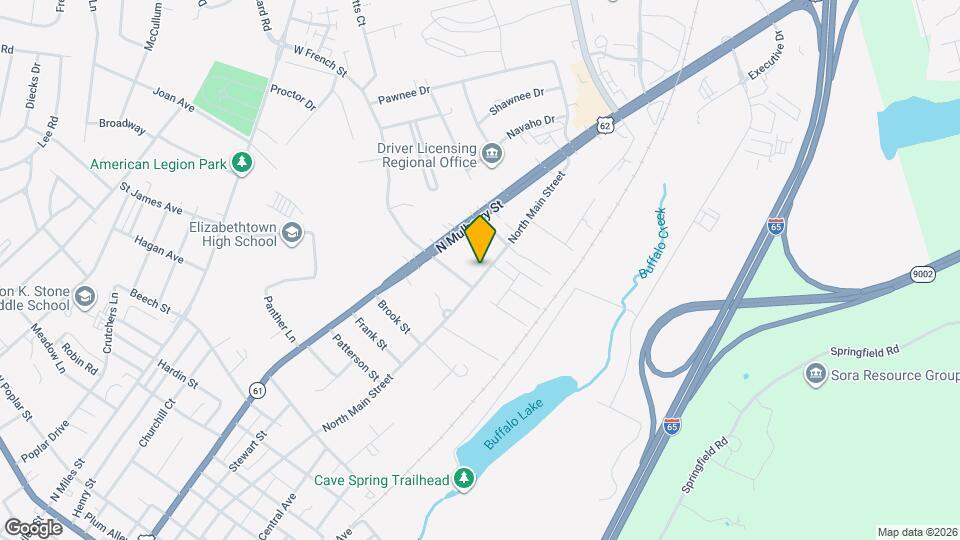 906 North Main Street Map and Location Details