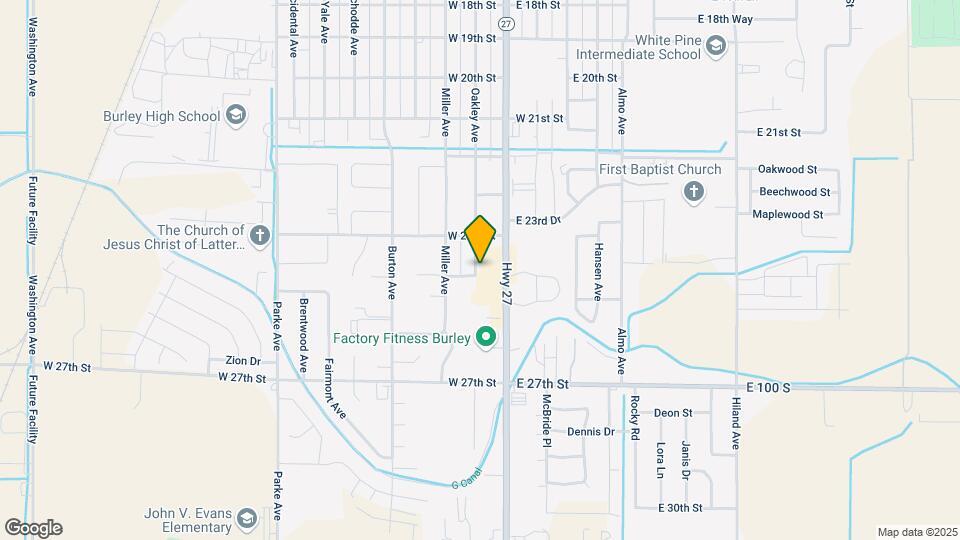 2441 Oakley Ave Map and Location Details