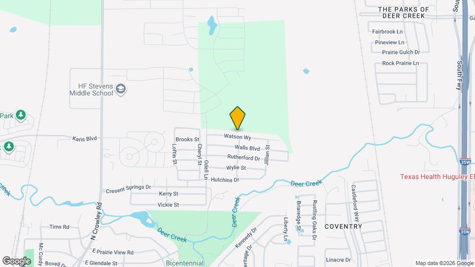 761 Watson Wy Map and Location Details