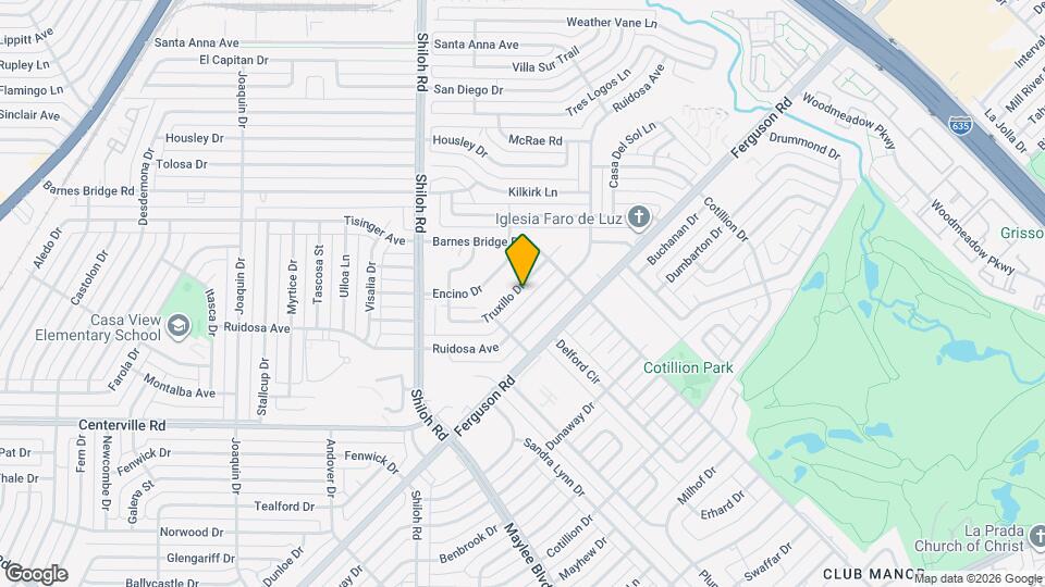 3134 Truxillo Dr Map and Location Details