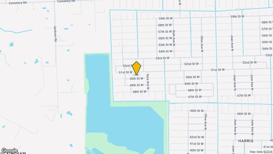 3512 50th St W Map and Location Details