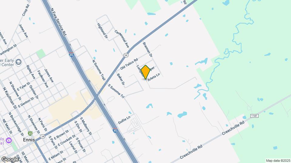 401 Lumpkin Map and Location Details