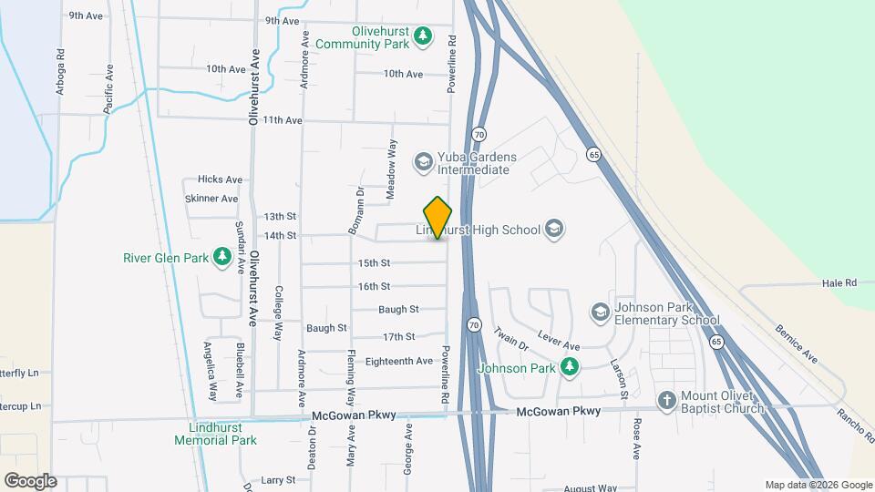 1992 14th St Map and Location Details