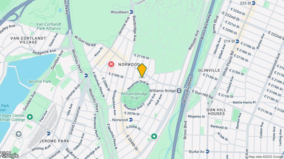 3395 Williamsburg Oval W Map and Location Details