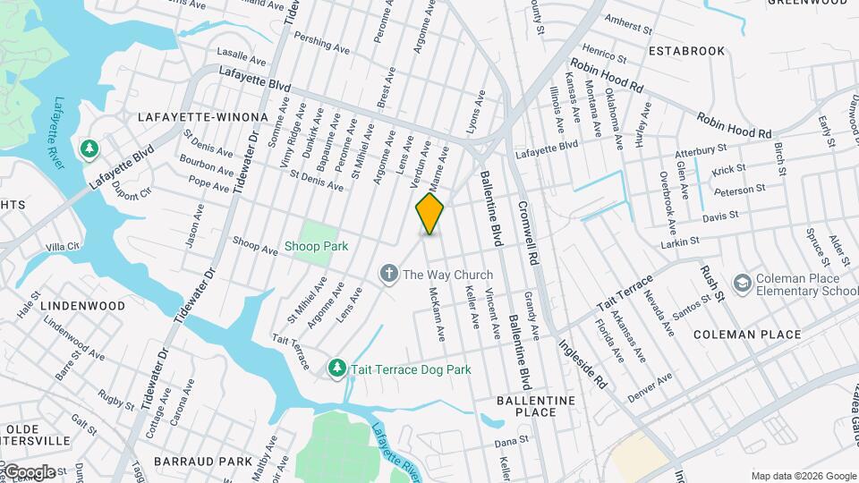 2774 McKann Ave Mapa y Detalles de la Ubicación