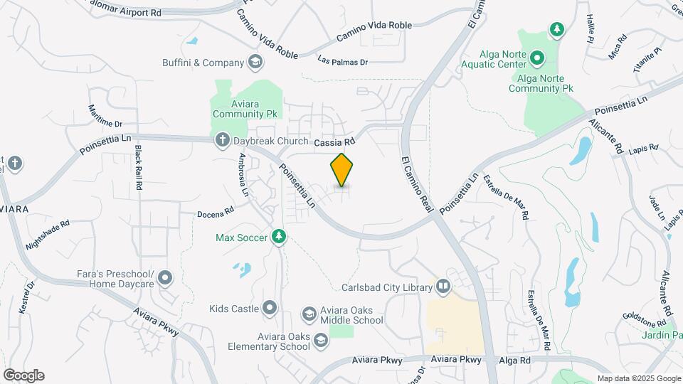 1733 Artemisia Ct Map and Location Details