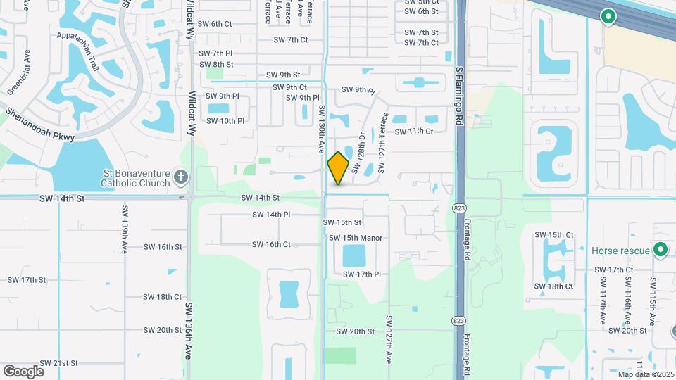 12900 SW 13th Manor Map and Location Details