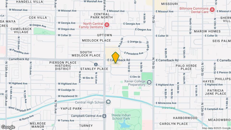48 E Mariposa St Mapa y Detalles de la Ubicación