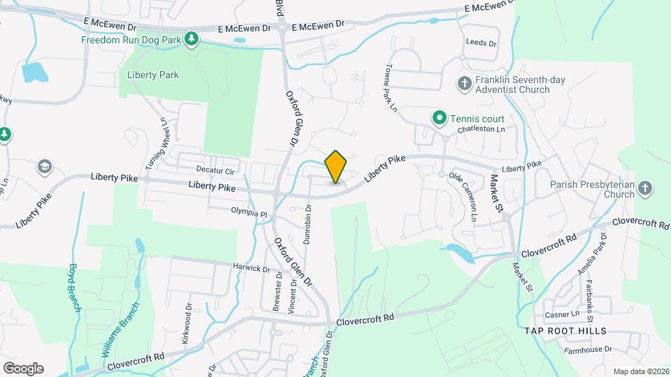 1534 Liberty Pike Map and Location Details