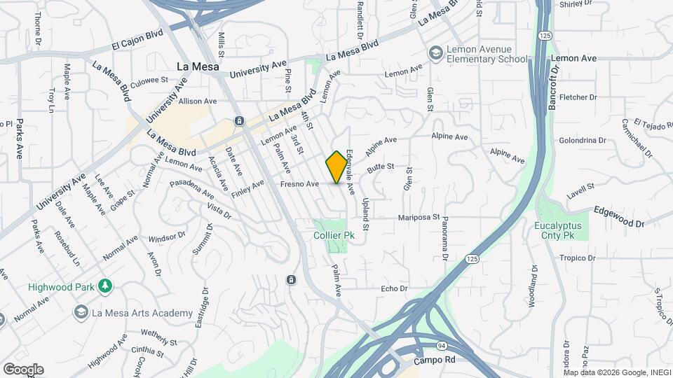 4532 4th St Map and Location Details