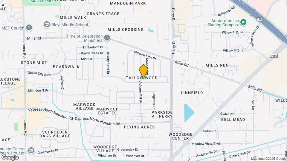 9922 Appleridge Dr Mapa y Detalles de la Ubicación