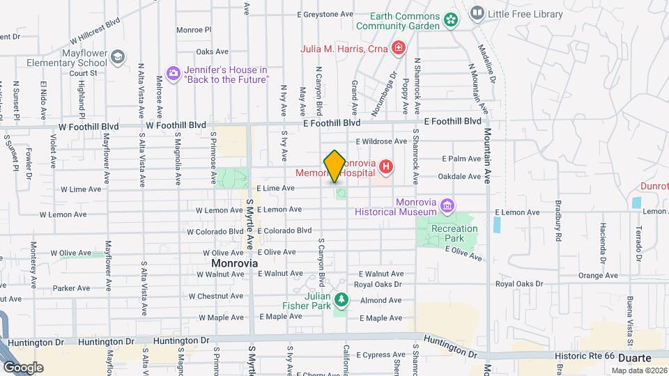 324 E Lime Ave Map and Location Details