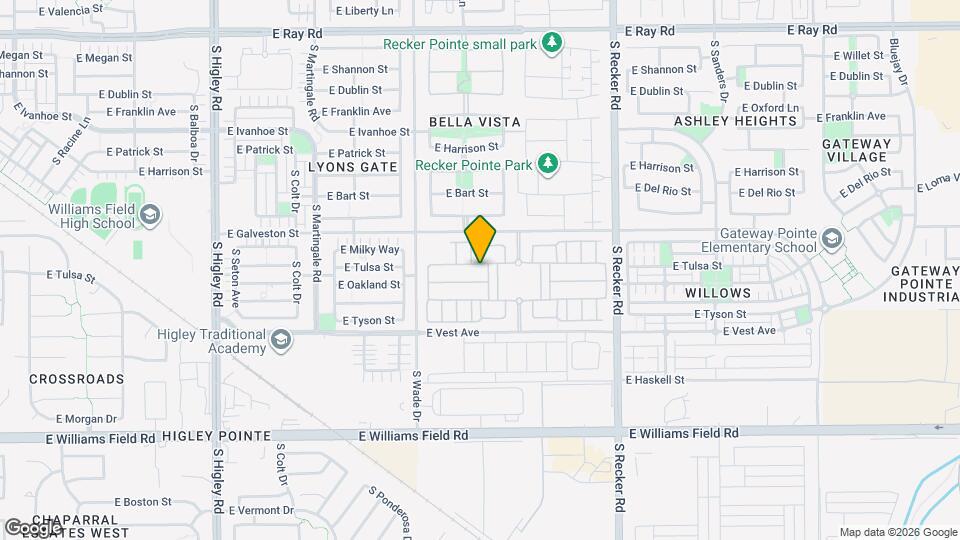 3725 E Turley St Mapa y Detalles de la Ubicación