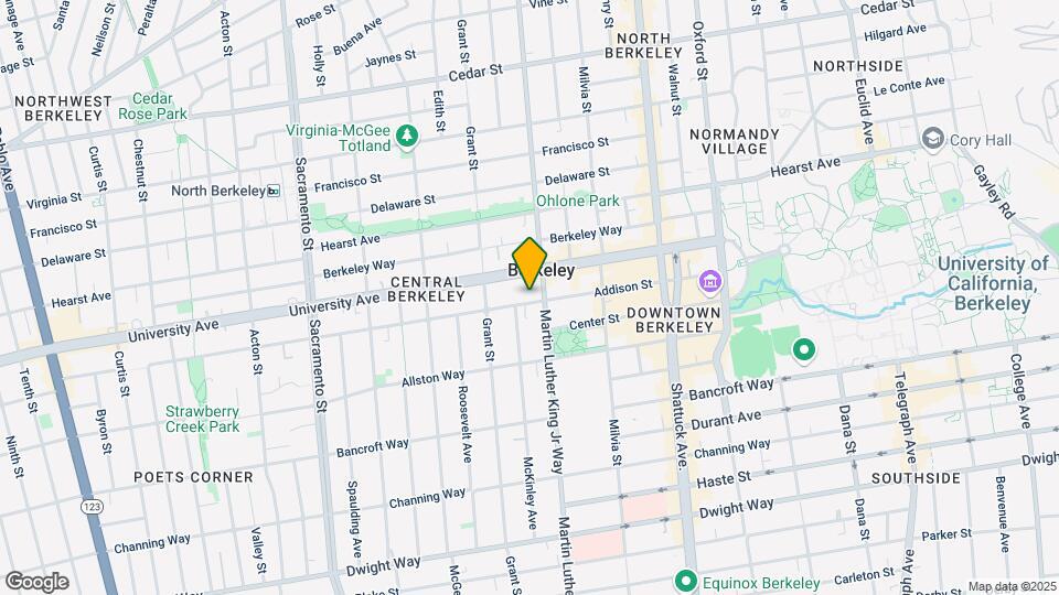 1833 Addison St Mapa y Detalles de la Ubicación