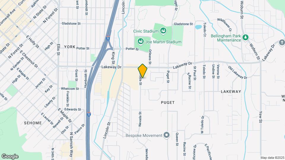 1230 Nevada St Map and Location Details