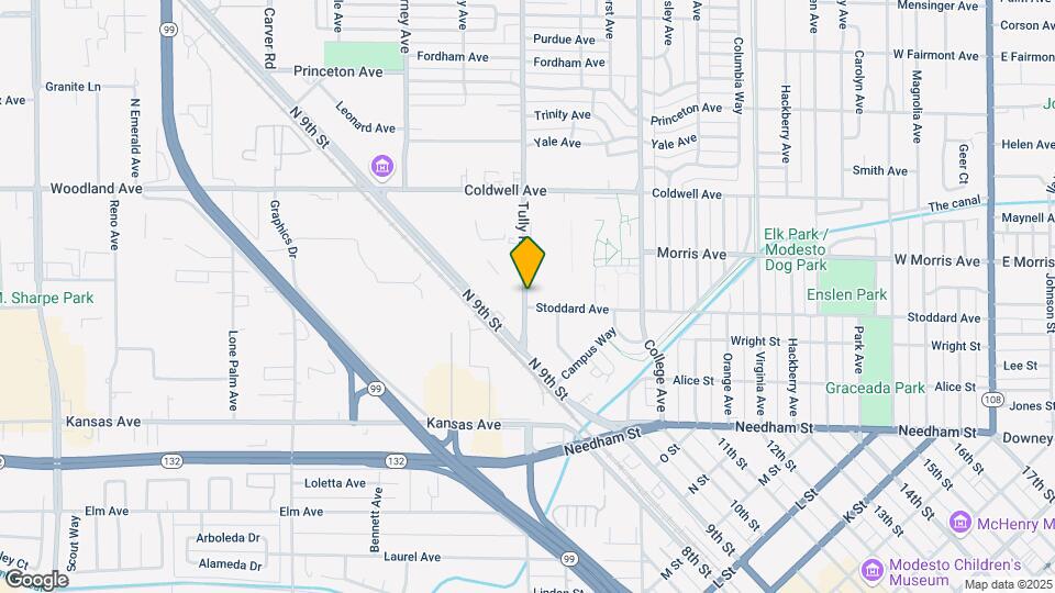 370 Tully Rd Map and Location Details