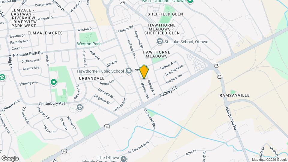 2175 Martha Ave Map and Location Details