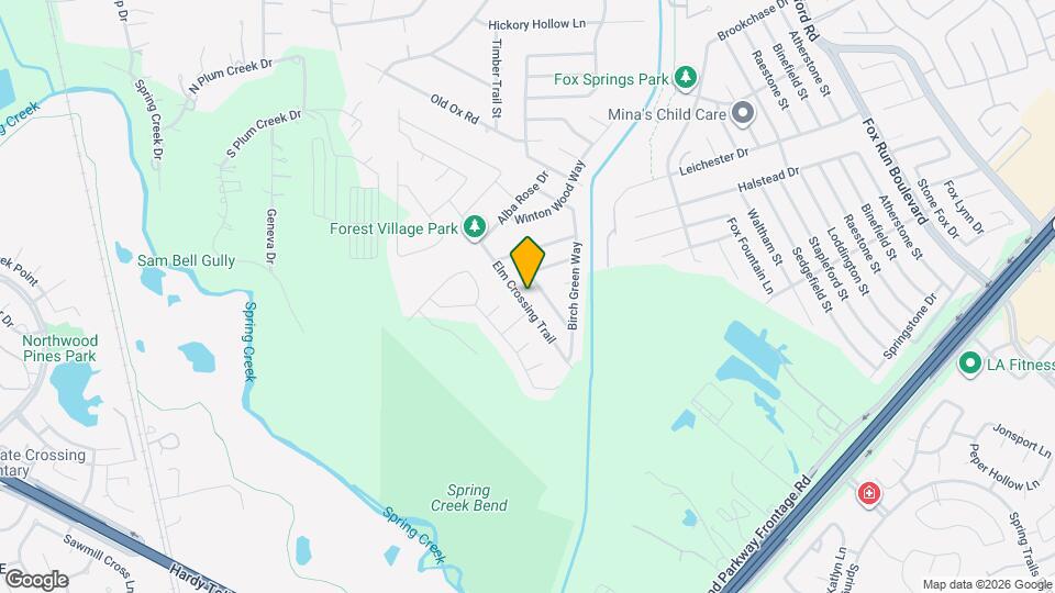 2559 Elm Crossing Trail Mapa y Detalles de la Ubicación