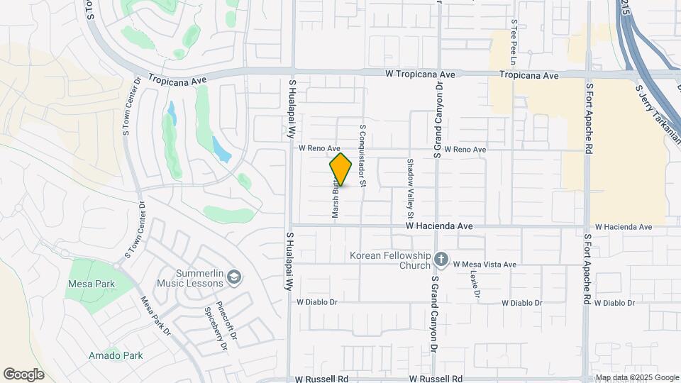 5206 Marsh Butte St Mapa y Detalles de la Ubicación