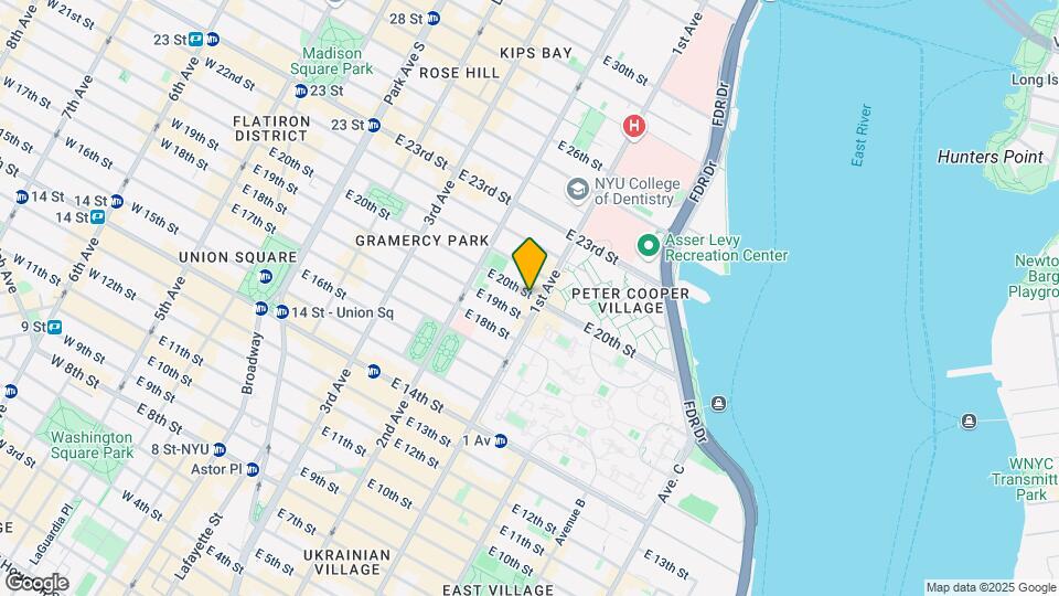 352 E 20th St Mapa y Detalles de la Ubicación