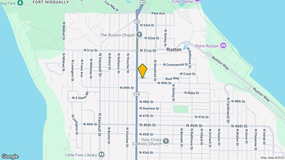 5635 N 49th St Map and Location Details