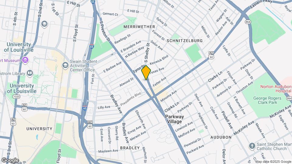 2218 S Shelby St Mapa y Detalles de la Ubicación