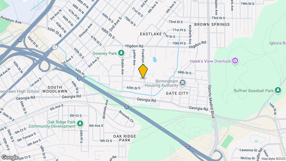 6936 66th St S Map and Location Details